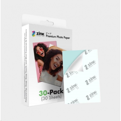 Polaroid Zink Media ZINKPZ2X320, 2x3", 30pz, carta fotografica