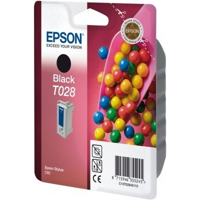 Epson T028401 nero (black) cartuccia originale