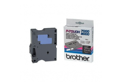 Brother TX-335, 12mm x 15m, testo bianco / sfondo nera, nastro originale