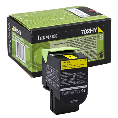 Lexmark 70C2HYE giallo (yellow) toner originale