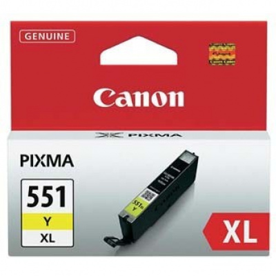 Canon CLI-551XLY giallo (yellow) cartuccia originale