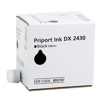 Ricoh inchiostro originale 893787, black, 5x500 817222, 5pz Ricoh DX2330, DX2430