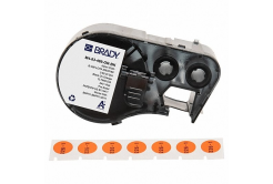 Brady M4-83-499-RD-BK / 170806, 12.70 mm, Nylon, testo nera / sfondo rosso