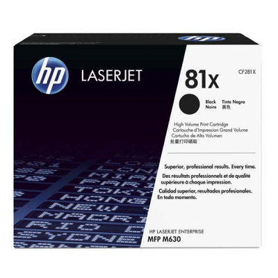 HP 81X CF281X nero (black) toner originale