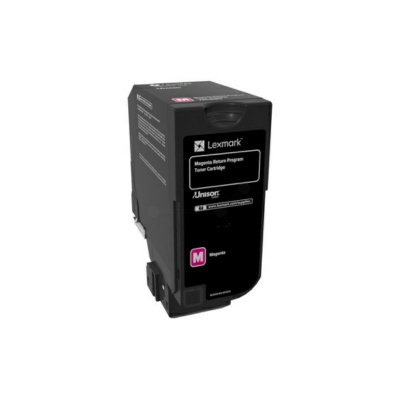 Lexmark 74C2HME magenta toner originale