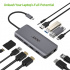 Dongle USB-C Acer 12 in 1 (USB, HDMI, PD, CD, DP, RJ45)