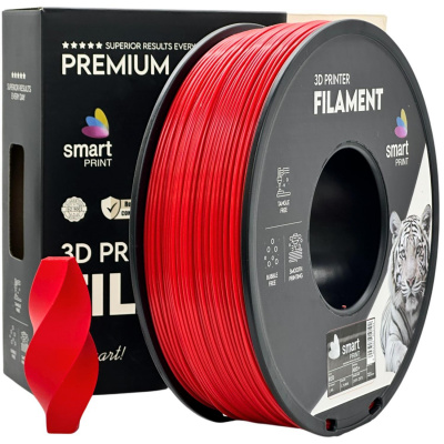 Smart Print FG-S5-E1, 3D filamento, ABS+, 1,75mm, 1000g, Rosso (Red)