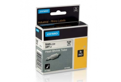 Dymo Rhino 18053, S0718280, 9mm x 1,5m testo nera / sfondo bianco, nastro originale