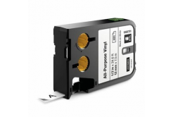 Dymo XTL 1868751, 12mm x 7m, testo nera/sfondo bianco, nastro originale
