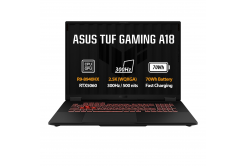 ASUS TUF Gaming A18/FA808PP-TT010WZ/R9-8940HX/18"/2560x1600/32GB/1TB/RTX 5070/W11H/Grigio/2R