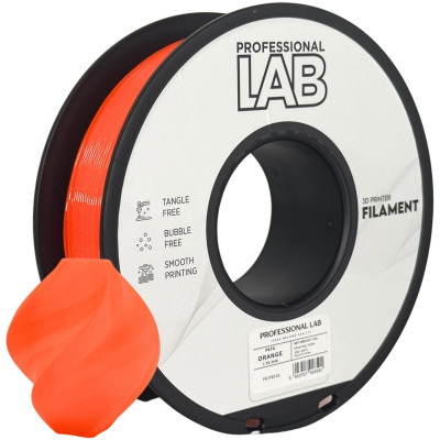 Professional Lab FG-P35-E1, 3D filamento, PETG, 1,75mm, 1000g, Arancione (Orange)