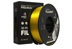 Smart Print FG-S201-E1, 3D filamento, PETG, 1,75mm, 1000g, Giallo trasparente (Transparent yellow)