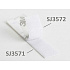 3M Hook & Loop™ SJ3571, bianco, asole 25 mm x 45,7 m