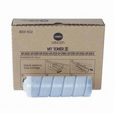 Konica Minolta MTII nero (black) toner originale