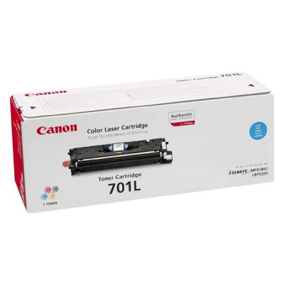 Canon EP-701 9290A003 ciano (cyan) toner originale