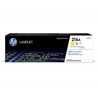 HP 216A W2412A giallo (yellow) toner originale
