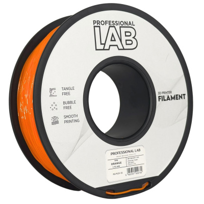 Professional Lab FG-P123-E1, 3D filamento, TPU 95A, 1,75mm, 1000g, Arancione (Orange)