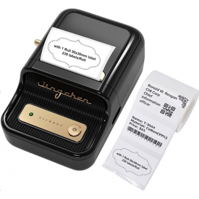 Niimbot B21 Smart 1AC19051601 stampante di etichette, nero + rotolo di etichette