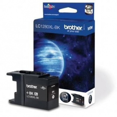 Brother pro LC-1280XLBK nero (black) getto d'inchiostro cartridge