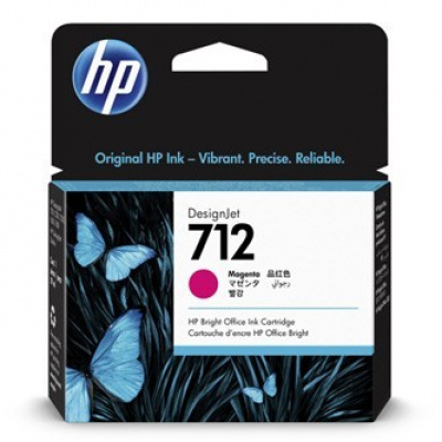 HP 712 3ED68A magenta cartuccia originale