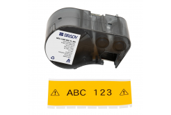 Brady M5C-1500-595-YL-BK / 170946, 38.10 mm x 7.62 m, Vinile, testo nero / sfondo giallo