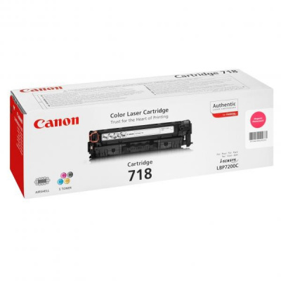 Canon CRG-718 magenta toner originale