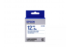 Epson LabelWorks LK-4WLN C53S654022 12mm x 9m, testo blu / nastro bianco, nastro originale