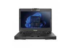 Getac S410G5, UK-layout, 14" 1000cd touchscreen, Intel i7 5GHz, 16GB RAM, 512GB SSD, Win 11 Pro, IP53/MIL-STD-810H, 4G LTE, GPS, Wi-Fi 6E, BT 5.3, Ethernet, HDMI, VGA, RS232, Thunderbolt 4, pass-through, includes stylus.