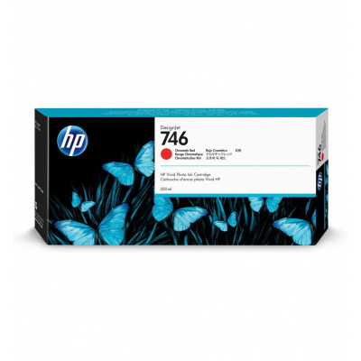 HP 746 P2V81A rosso cromatico (chromatic red) cartuccia originale