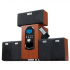 Altoparlanti Genius SW-HF 5.1 6000 v2, 5.1, 200W, marrone-nero, telecomando, home theater, jack da 3,5 mm, 40Hz~20kHz