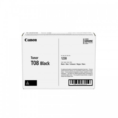 Canon T08 3010C006 nero (black) toner originale