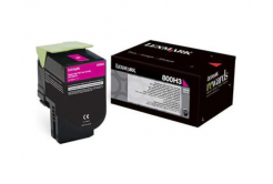 Lexmark 80C0H30 magenta toner originale