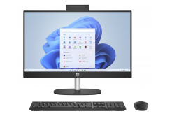HP Desktop AI 24-cr2007nc BQ8S9EA#BCM Computer All-in-one, 23,8", FHD, U7-255U, 32GB, 1TB, Intel UHD, W11H, Nero, 2R