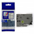 Nastro compatibile con Brother TZ-111 / TZe-111, 6mm x 8m, testo nera / nastro trasparente