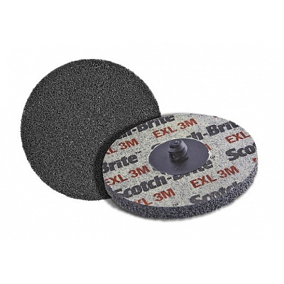 3M Scotch-Brite™ XL-UR Disco per sbavatura, sistema Roloc™ 6AMED, diametro 75 mm (17191)