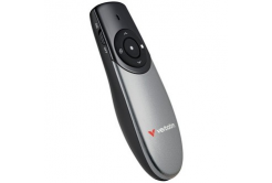 Verbatim 32365, Presentatore wireless Focus, 2.4Ghz, grigio/nero