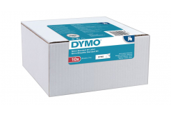 Dymo D1 45013, 2093097, 12mm x 7m, testo nera/sfondo bianco, nastri originali, 10pz