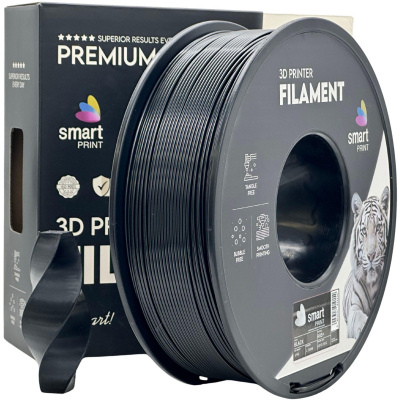 Smart Print FG-S1-E1, 3D filamento, ABS+, 1,75mm, 1000g, Nero (Black)