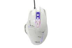 E-blue Mouse Mazer EMS642WHAA-IU, 2500DPI, ottica, 6sp\., wired USB, bianco