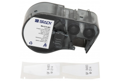 Brady M4-214-483 / 170965, 25.40 mm, Polyester, testo nera / sfondo bianco