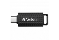 Verbatim 49458 Store N Go, USB flask disk, USB-C, 64GB, nero