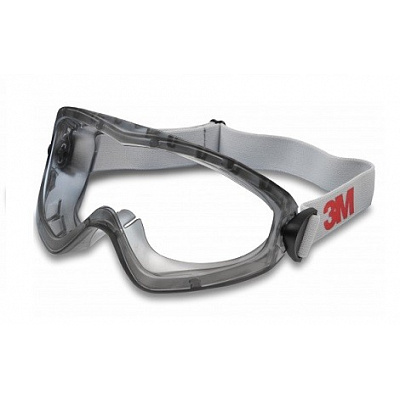 3M 2890A Occhiali protettivi chiusi, lente in acetato trasparente