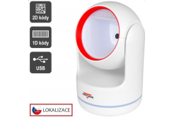 Virtuos EHE0010 lettore CCD 2D HT-861A, fisso, USB, bianco