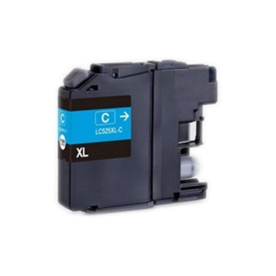 Brother LC-525XL ciano (cyan) cartuccia compatibile