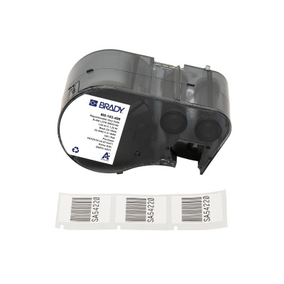 Brady M5-103-498 / 170926, 25.40 mm, Vinyl, testo nera / sfondo bianco