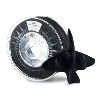 Spectrum 81007 3D filamento, Light Weight PLA, 1,75mm, 1000g, TRAFFIC BLACK