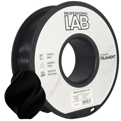 Professional Lab FG-P12-E1, 3D filamento, HS-PLA, 1,75mm, 1000g, Nero (Black)