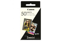 Canon ZP-2030 3215C002 samoadesiva carta fotografica ZINK 50x76mm (2x3"), 50 fogli, bianco, termico