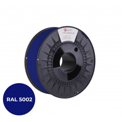 C-Tech 3DF-P-PETG1.75-5002 3D filamento, PREMIUM LINE, PETG, RAL5002, 1,75mm, 1000g, Ultramarino (Ultramarine)
