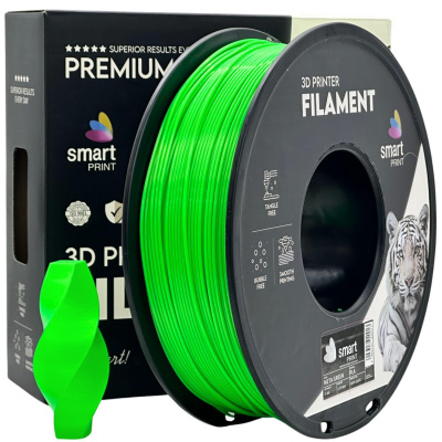 Smart Print FG-S87-E1, 3D filamento, PLA, 1,75mm, 1000g, Verde (Meta green)
